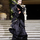 高端大气晚礼服年会走秀红毯名媛模特气场女王个性 长裙高级感 时尚