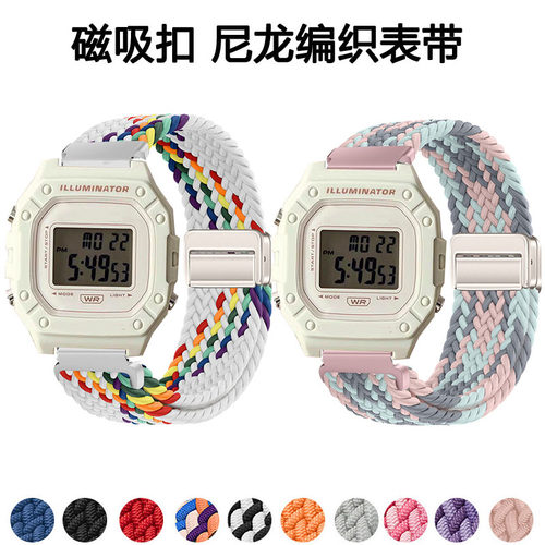 适用卡西欧手表W-218H小方块
