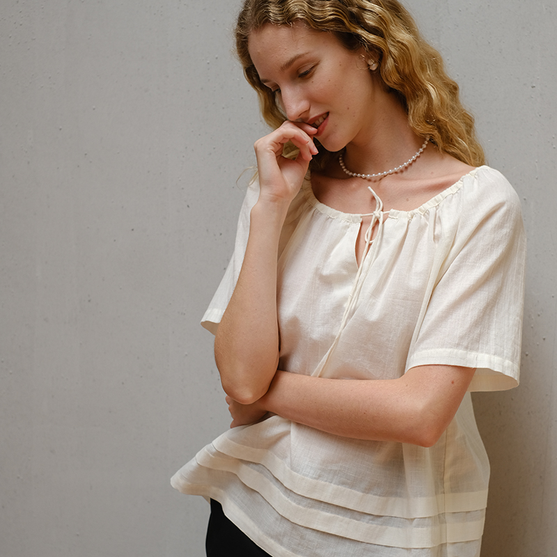 mannee慢呢夏日小衫舒适自在