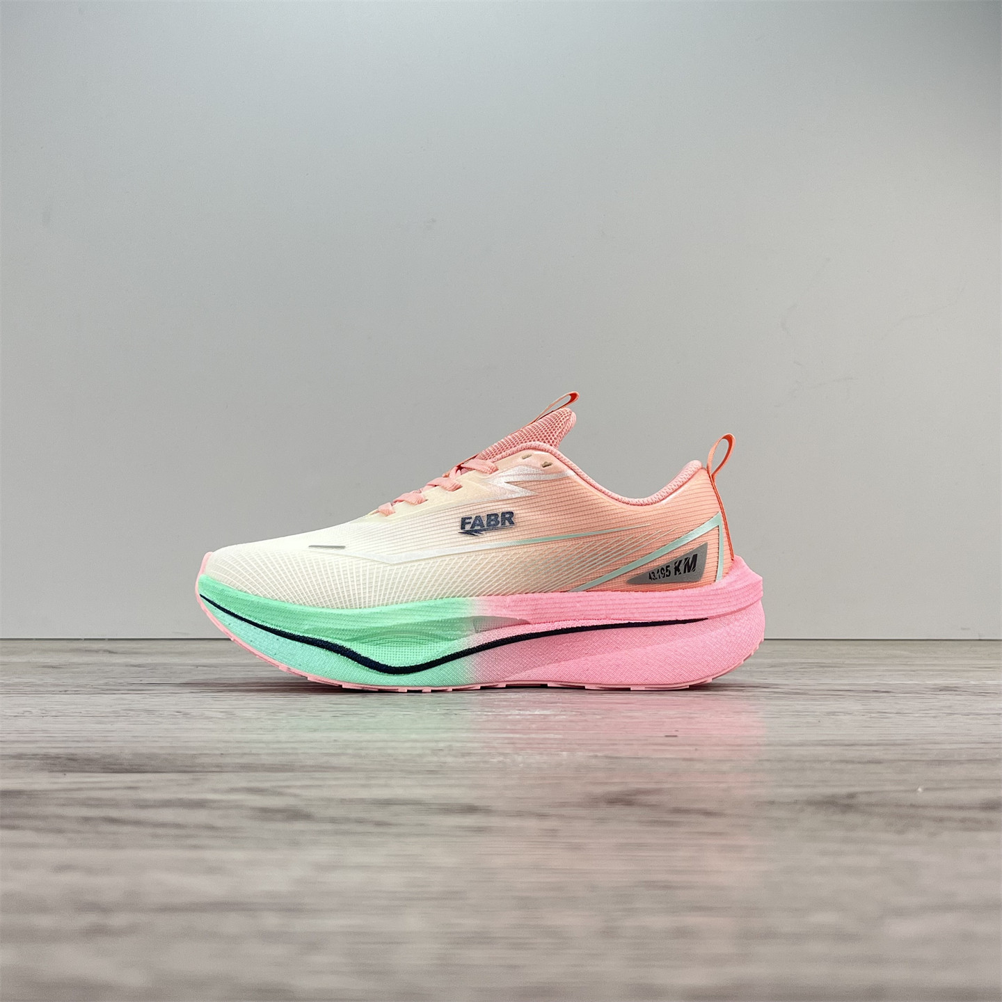 外贸爆米花超轻底透气运动鞋男款防滑耐磨舒适减震厚底轻便跑步鞋