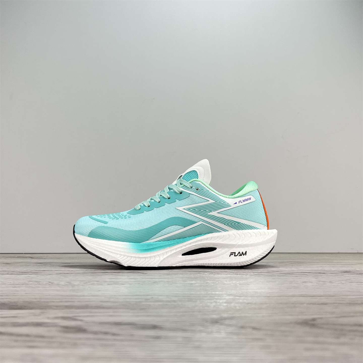 外贸秋季厚底增高跑步鞋男女款超轻减震竞速碳板专业学生运动跑鞋