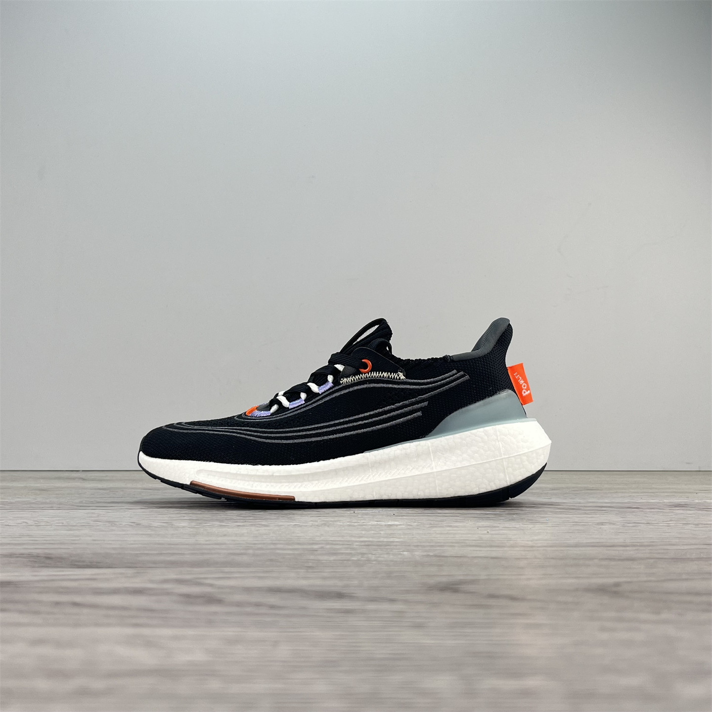 外贸爆米花超轻底透气运动鞋男款防滑耐磨舒适减震厚底轻便跑步鞋