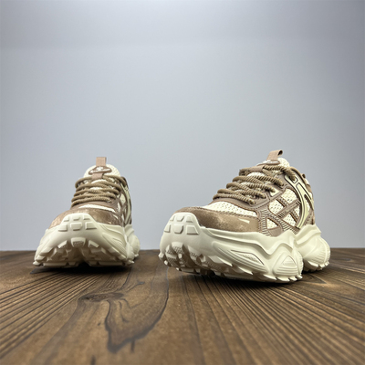 捡漏超值  专柜品质真皮复古情侣款爹鞋时尚百搭厚底增高休闲鞋