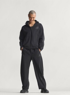 Adidas/阿迪达斯男子26年春款黑标制服凉感连帽早春薄外套KD8494