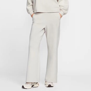 Nike/耐克女子25年秋款运动宽松针织高腰喇叭长裤 HQ8608-010-104