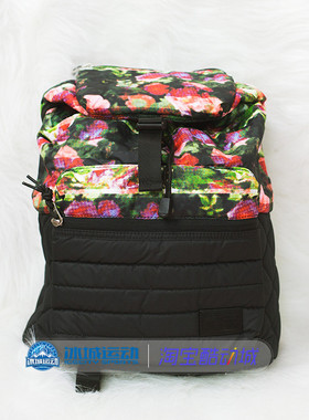 CONVERSE匡威男女包休闲印花大容量电脑包旅行包双肩包 12708C002