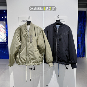 Adidas阿迪达斯三叶草23年男女秋季两面穿毛绒外套IN0990 IN0989