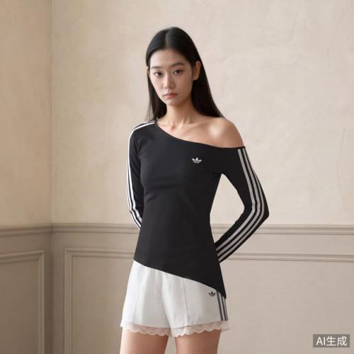 阿迪达斯三叶草女子长袖T恤