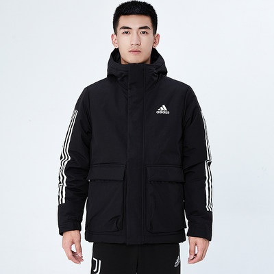 adidas阿迪达斯男子中长款外套