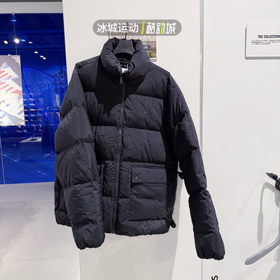 三叶草男立领羽绒服KD1859