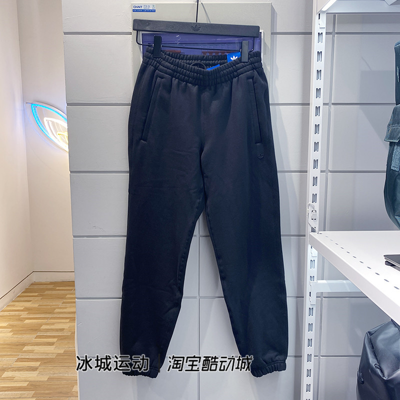 阿迪达斯男子保暖加绒小Logo长裤