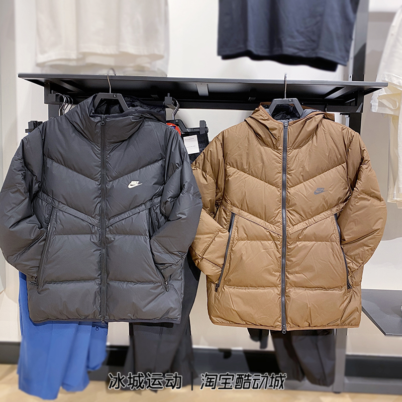 Nike耐克正品冬季男子运动休闲连帽防风保暖羽绒服DV1132-010-259