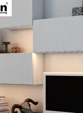 ilin宜琳LED嵌入式灯条YL1609橱柜灯衣柜酒柜展柜展示照明