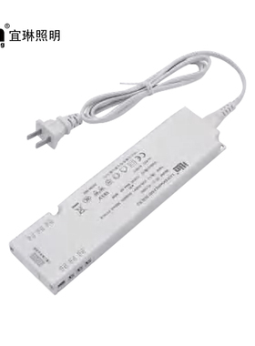 宜琳超薄LED恒压集控驱动DC12V电源变压器YL2421/30W/60W灯光配件