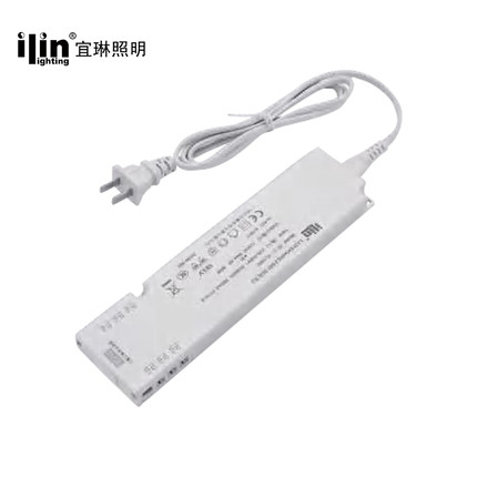 宜琳超薄LED恒压集控驱动DC12V电源变压器YL2421/30W/60W灯光配件