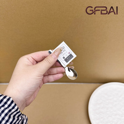 304不锈钢短柄小勺调料勺