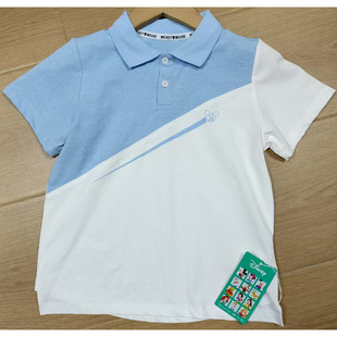 棉速干拼色运动翻领T恤短袖 新品 夏季 HD1HS058新品