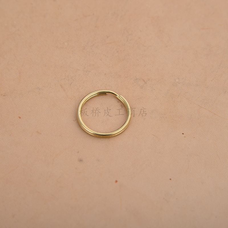 特!20/30mm/手工/纯铜钥匙圈/黄铜钥匙环/手工皮具配件DIY配件