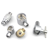 油嘴架 黄油嘴枪嘴船用注油嘴平式 挂式 油嘴座十字挂针油嘴架平扣式