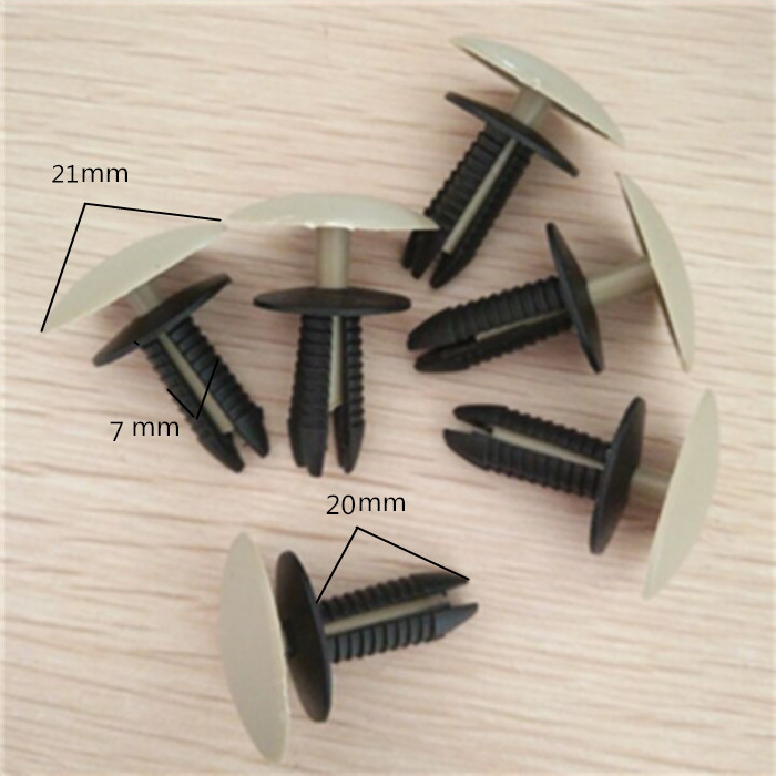 福田图雅诺客车内饰顶棚布卡扣塑料固定卡子货车6米长7座汽车配件