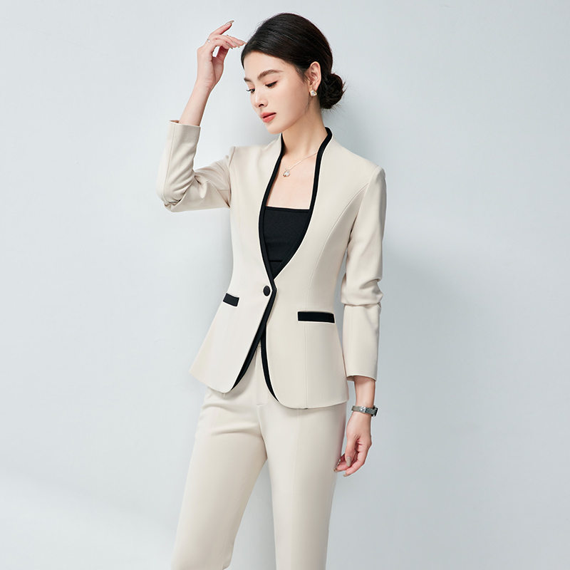 2025新款医美前台接待工作装高端整形医院酒店前台接待工装套装女