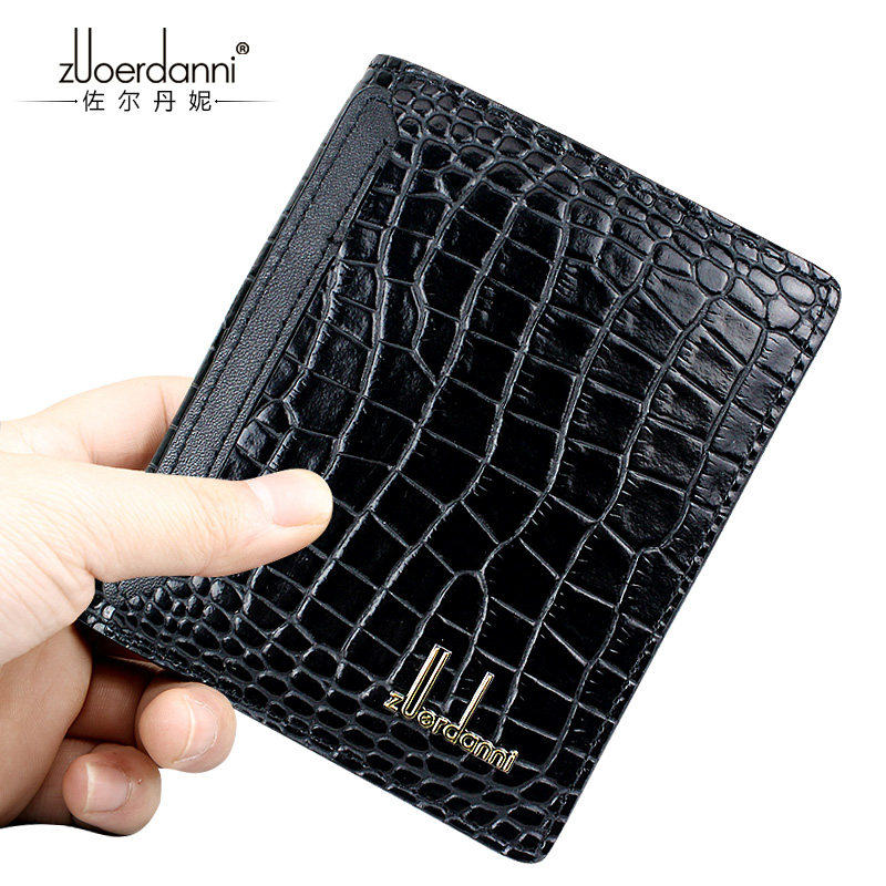 佐尔丹妮驾驶证钱包男士竖款钱包鳄鱼皮短款真皮钱夹韩版男钱包在类目 箱包皮具/热销女包/男包, 钱包中 - 来自Buy2taobao.com提供专业的淘宝代购服务