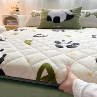 加厚保暖毛毯垫子学生宿舍床铺垫褥子 牛奶绒床垫秋冬被褥铺底冬季