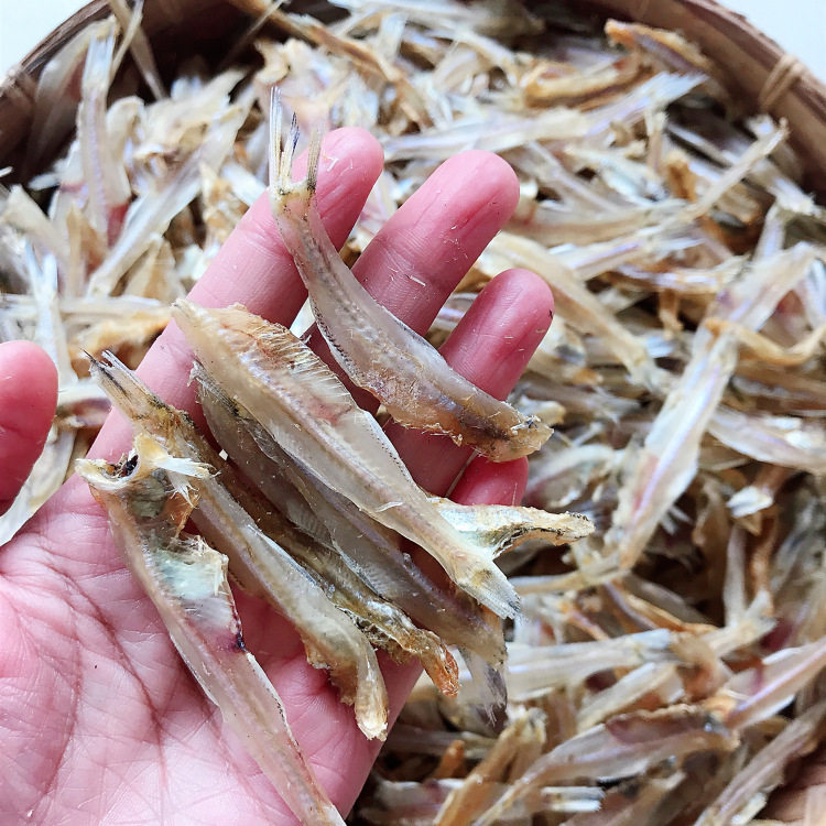海南临高小鱼干海捕海鲜自制干货散装小银鱼250g两件包邮