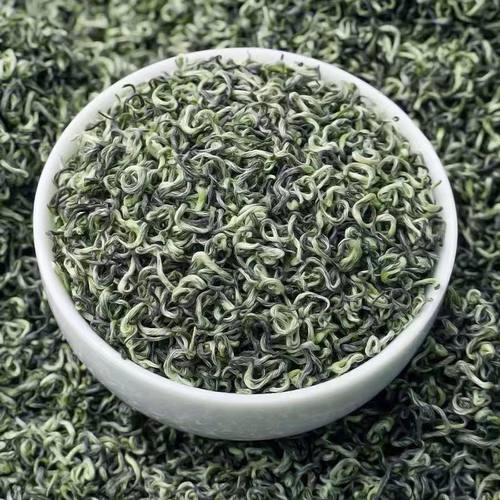 2025新茶四川雅安蒙顶甘露雨前嫩芽炒青碧螺春工艺浓香型茶叶散装
