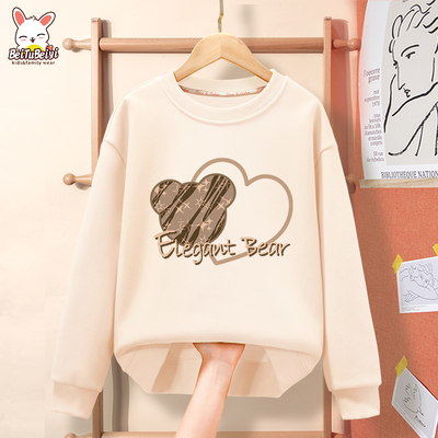 贝菟贝衣女童运动休闲卫衣