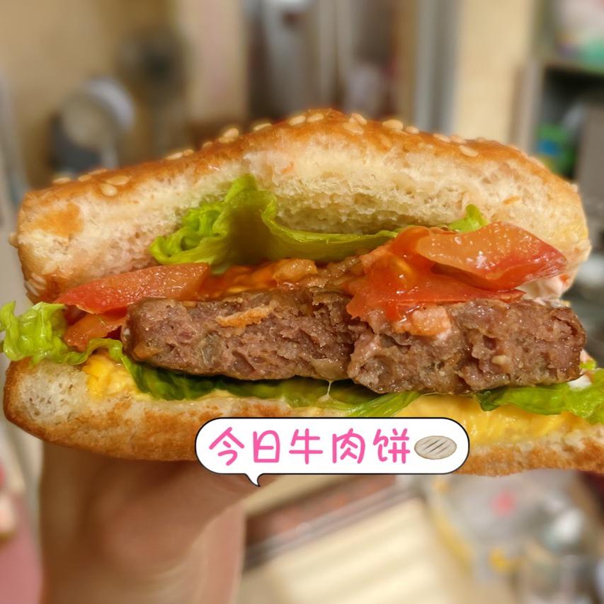 牛肉饼试吃装120克早餐肉儿童汉堡肉健康