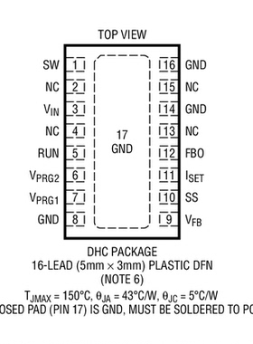进口原装 LTC3630EDHC LTC3630IDHC LTC3630HDHC LTC3630 DFN