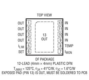 进口原装  LT3089EDF LT3089IDF LT3089 QFN 现货
