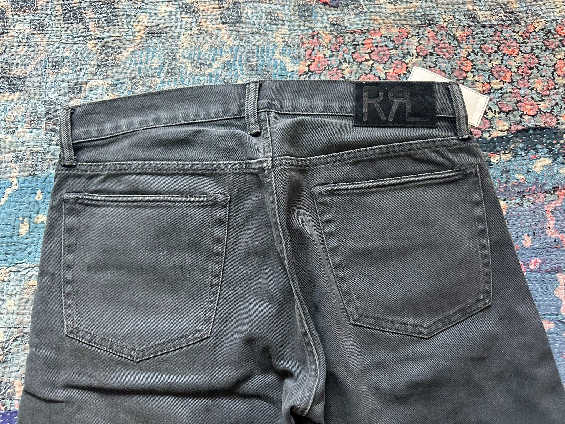 Ralph Lauren Dark Blue Denim Long Pants — back