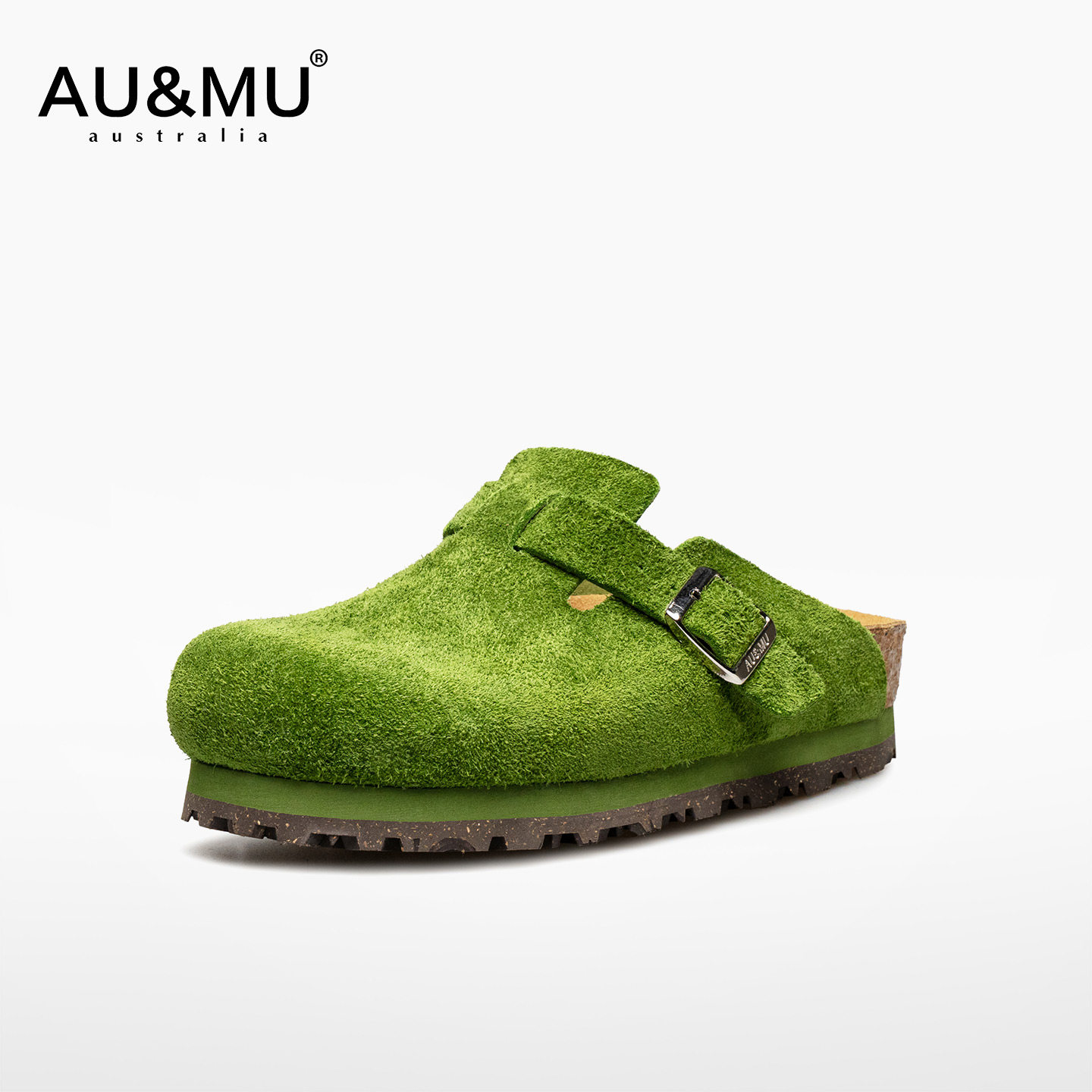 AUMU2026春夏新品包头勃肯鞋女舒适软木厚底防滑耐磨博肯半拖鞋子,女鞋,勃肯鞋/软木鞋,淘宝优惠券,粉丝福利购,淘宝优惠卷