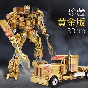 正版变形合金版擎天金刚柱汽车机器人男孩的生日礼物儿童手办模型