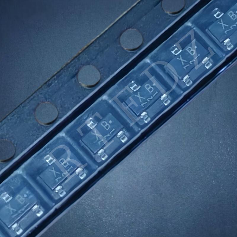 RN1402,LF/原装带阻三极管NPN 50V 0.1A/SOT-23丝印XB