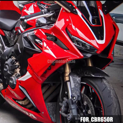 适用本田CBR650R 改装火刃侧板定风翼车身导流罩3R火刃风格扰流罩