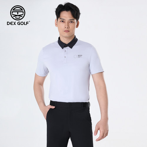 DEXGOLF男夏季短袖高尔夫POLO衫