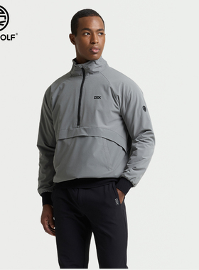DEX GOLF高尔夫男装秋冬新款立领半拉链运动风外套户外休闲上衣