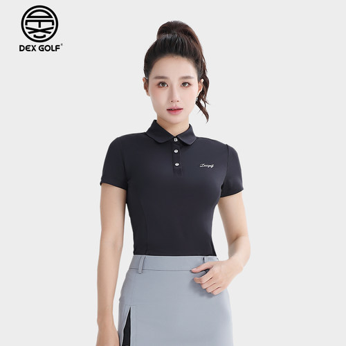 DEXGOLF高尔夫女polol衫时尚休闲