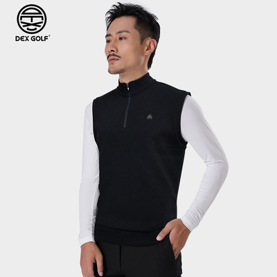 DEXGOLF高尔夫服装男士保暖马甲