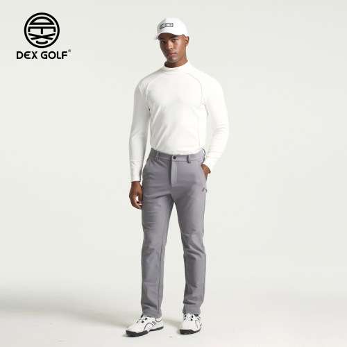 DEX GOLF高尔夫男装秋冬新款直筒长裤舒适百搭休闲运动户外商务