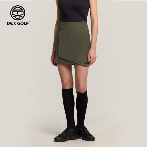 DEXGOLF高尔夫百褶防走光短裙