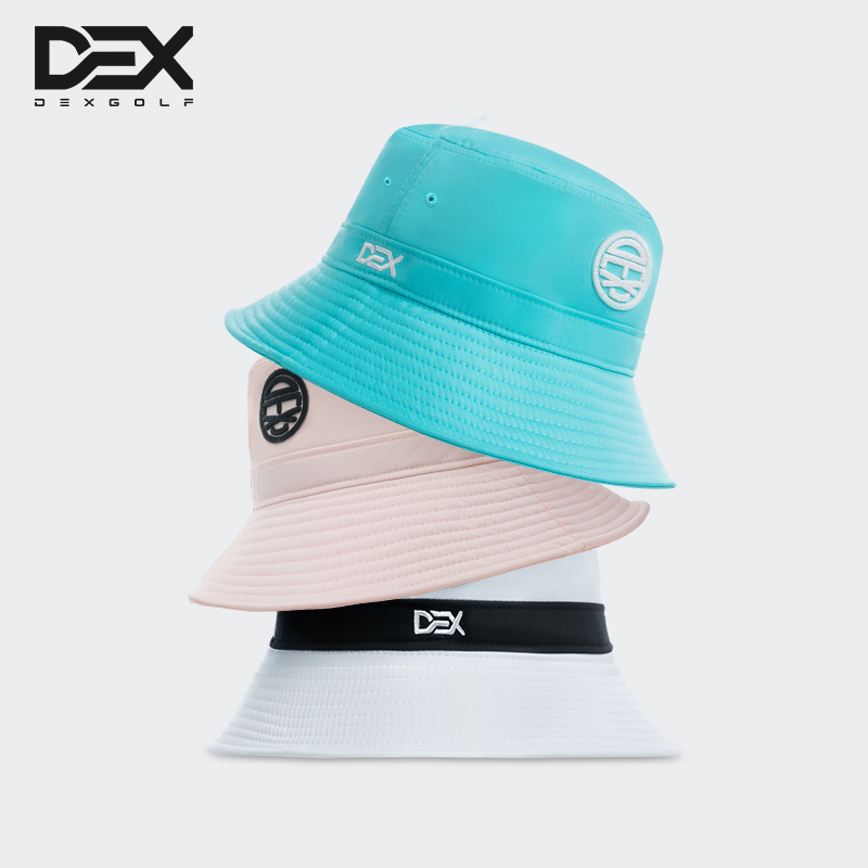 DEXGOLF高尔夫渔夫帽防晒遮阳太阳帽子女夏遮脸防紫外线防水速干