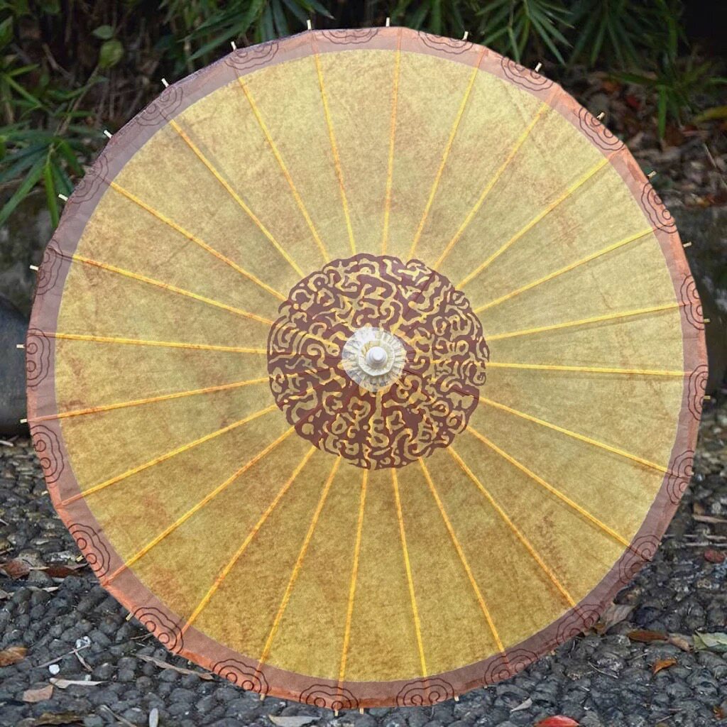 古代江南油纸伞防雨实用桐油手工雨伞道具古典汉服旗袍装饰摆件伞