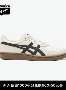 [经典]Onitsuka Tiger鬼塚虎GSM男女款米白色黑色时尚休闲板鞋