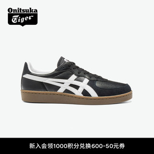 黑色白色冬季 Tiger鬼塚虎GSM男女款 Onitsuka 舒适休闲板鞋 经典
