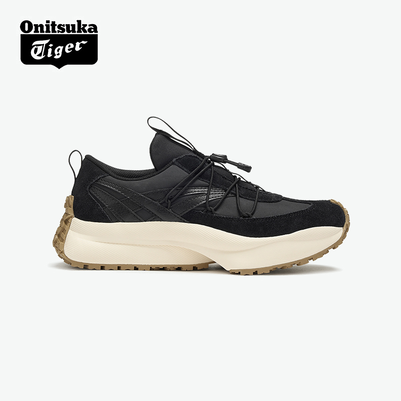 鬼塚虎SP-IV黑色运动休闲鞋