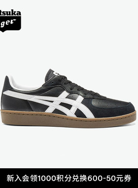 [经典]Onitsuka Tiger鬼塚虎GSM男女款黑白配色夏季舒适休闲板鞋